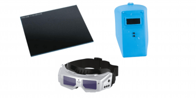 Welding Helmets, Protection Glasses and Screens