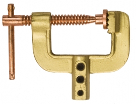 Brass Stirrup Earth Clamp 600A at 35% and 500A at 60%