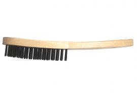 Brosse 4 rangs acier dressé 0.35