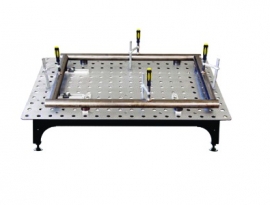 Clamps and Components Kit for the set up of 4 x ROUND Tubing frames STRONGHAND TOOLS