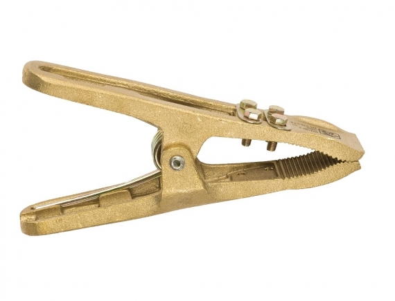 Crocodile Brass Earth Clamp 600A at 35% and 500A at 60%