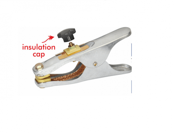 Earth Clamp with galvanized steel shells 400A at 35% and 300A at 60% 70mm²