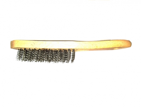 Brosse 4 rangs inox rond dresse 0,35