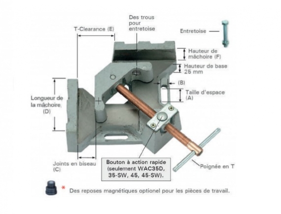 2 Axis Fixture Vise WAC22 STRONGHAND TOOLS