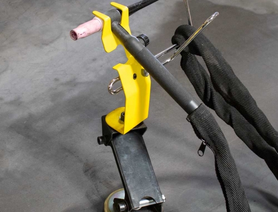 TIG Torch Rest with Cable Hanger, Adjustable Height STRONGHAND TOOLS