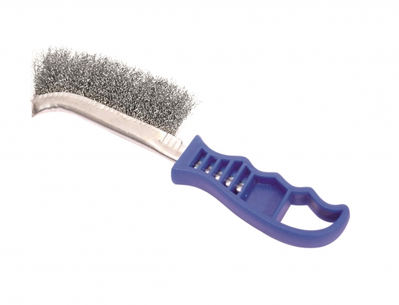 Curved Brush Stainless Steel