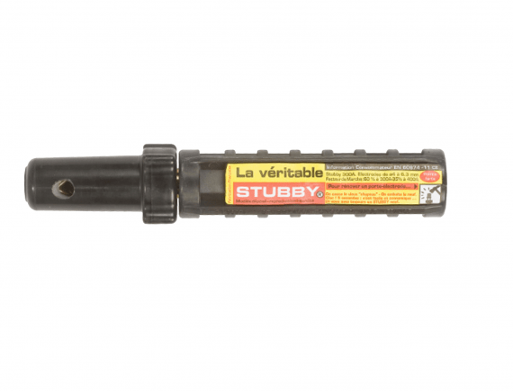 Electrode Holder Stubby: 400A at 35% et 300A at 60%