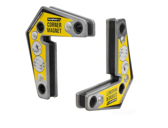Corner Magnets - 90° and 60° STRONGHAND TOOLS