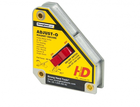 Adjust-O Magnet Square 40kg MSA46-HD STRONGHAND TOOLS