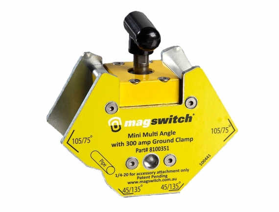 Multi-Angle Magnet with Earth Clamp Mini MAGSWITCH