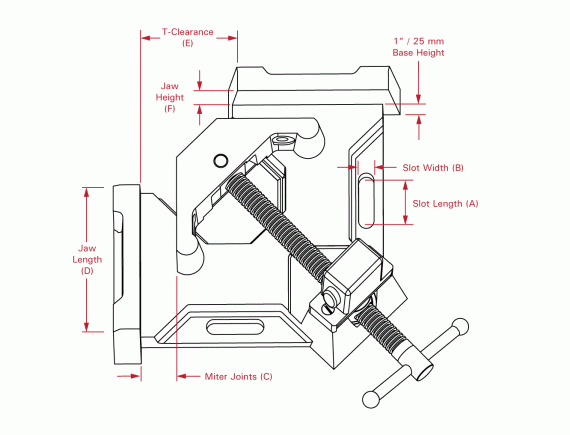 3 Axis Fixture Vise WAC35-SW STRONGHAND TOOLS