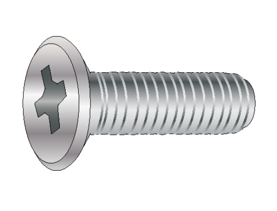 Zinc-Plated Screw