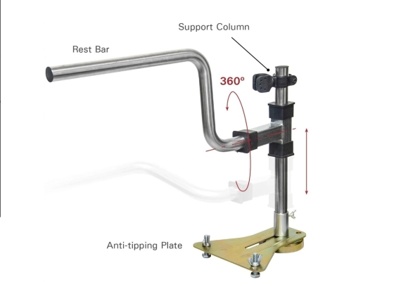 Reposamuñecas ajustable STRONG HAND TOOLS