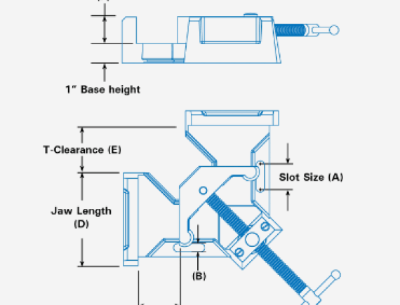 2 Axis Fixture Vises Strong Hand Tools